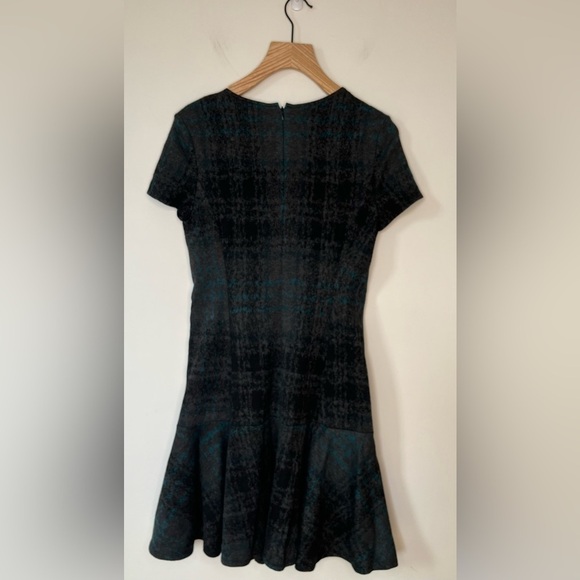Betsey Johnson Plaid Knit Dress, sz  8 - Picture 6 of 8